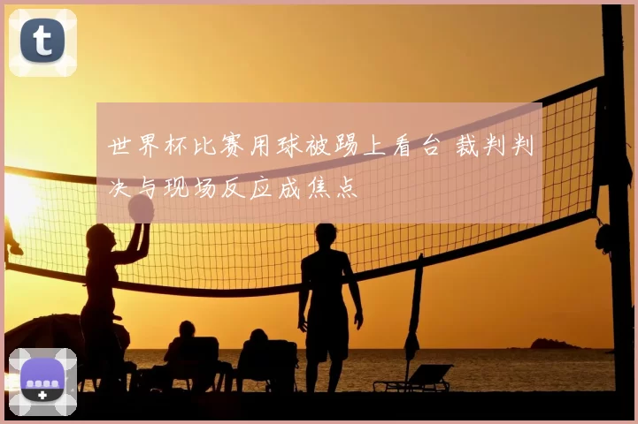 世界杯比赛用球被踢上看台 裁判判决与现场反应成焦点